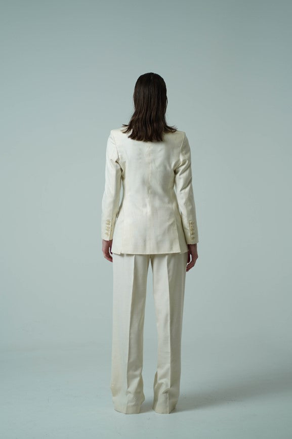 The Leader Blazer - Creamy